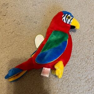 Jabber the Parrot Ty Beanie baby 1997